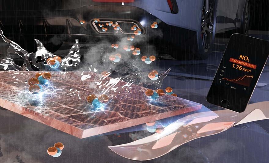 응용화학과 이준우 교수팀, 대기오염물질 감지 차세대 화학 센서 구현